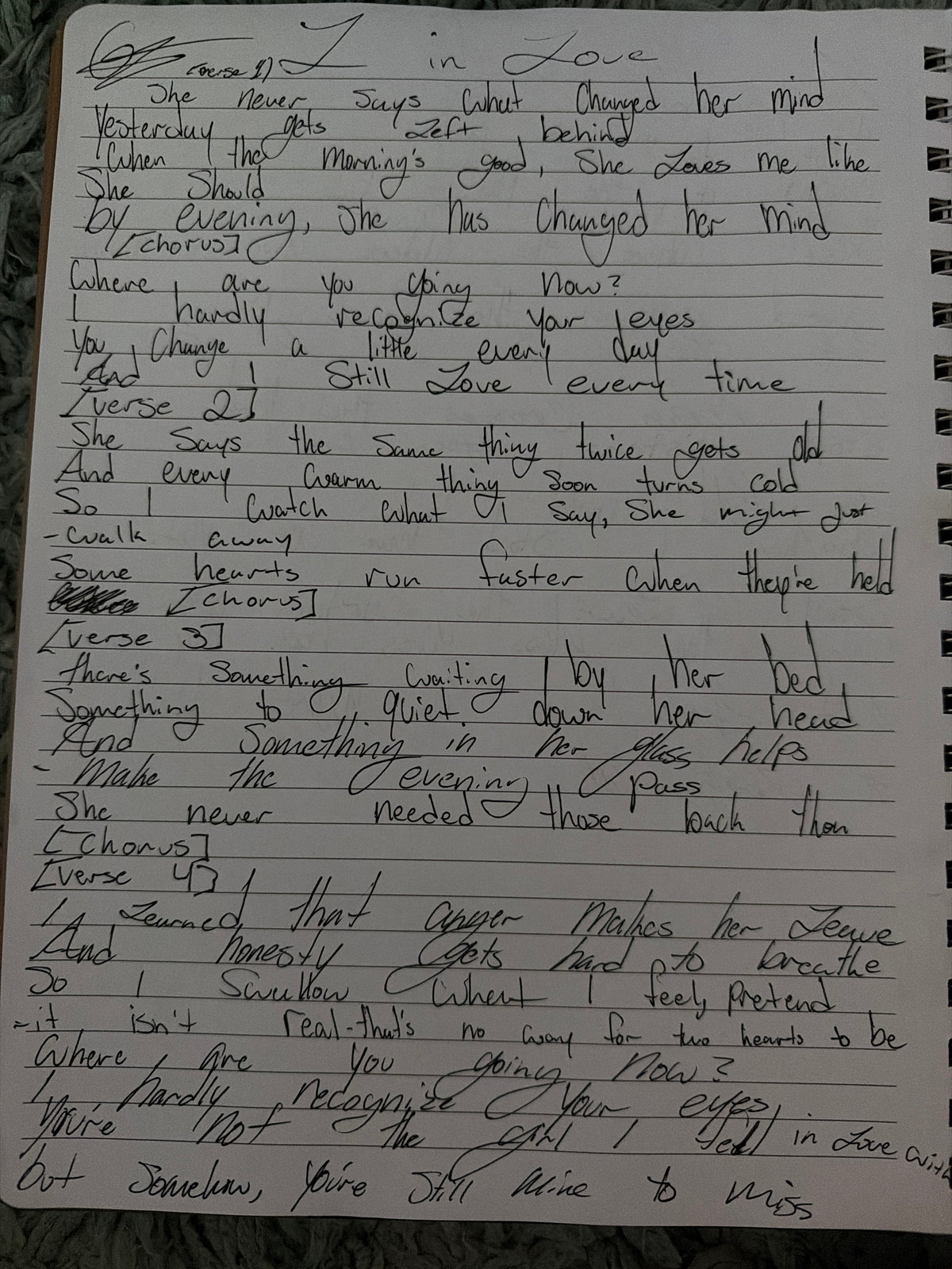 WRITTEN BY HAND (Griffin original)